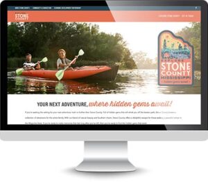 Explore Stone County Website Rebrand