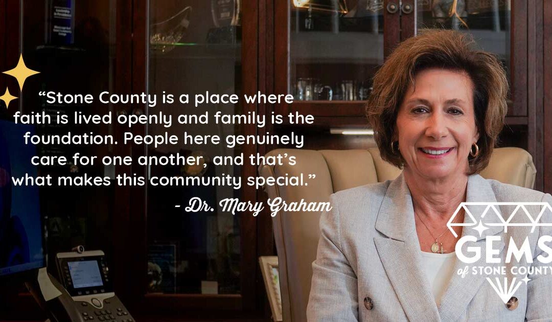MGCCC President Dr. Mary Graham Loves Stone County’s Devotion to Faith and Family